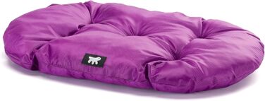 Крісло-ліжко для собак великих порід Ferplast: ортопедичне, знімний чохол, водонепроникне, 110 x 70 x 8 см, колір Viola