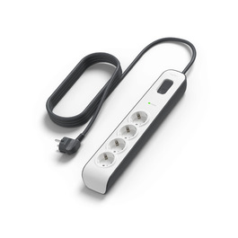 Мережевий фільтр Belkin з захистом від перенапруги, 6 розеток, 2 м кабель, 650 Дж, для дому та офісу