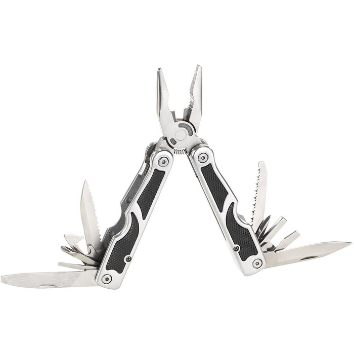 Мультитул Semptec Urban Survival 27-в-1 з нержавіючої сталі: мультиінструмент, набір викруток, чохол на пояс