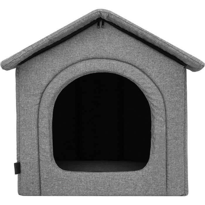 Будинок для собак та котів середнього розміру - Graphit, 60x55x60 см [R4 / XL] - Знімний дах, для дому