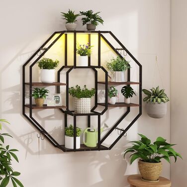 Стильне металеве вітрина для вина з LED-підсвічуванням, 3 яруси, для бару, кухні, вітальні, ресторану, чорний, 20x80 см