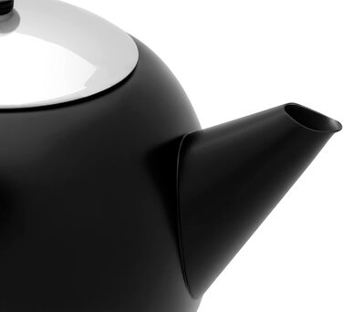 Bredemeijer small, round, double-walled teapot 0.5 Liter (Black, 1.4 L)