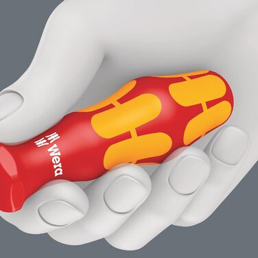 Набір викруток Wera Kraftform Plus 100, 7 шт, з тонким лезом та ручкою