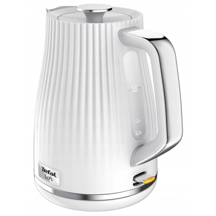 Електричний чайник TEFAL Loft 2400 Вт, білий KO250130