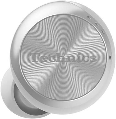 Навушники бездротові Technics EAH-AZ70WE-S Premium з шумозаглушенням, сріблясті