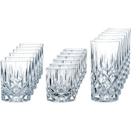 Набір склянок Spiegelau & Nachtmann Noblesse, 18 шт, прозорі