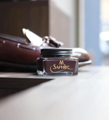 Saphir MEDAILLE D'OR Cordovan Care Cream (75 ml, Black)
