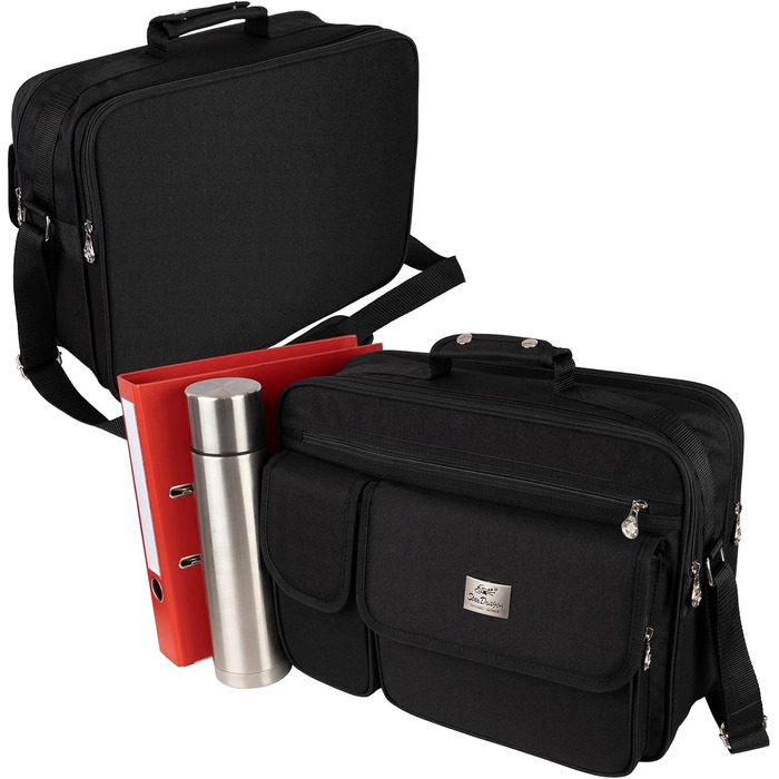 EAAKIE Bag Work Bag Shoulder Bag Flight Attendant Bag Men's Bag Black XXL