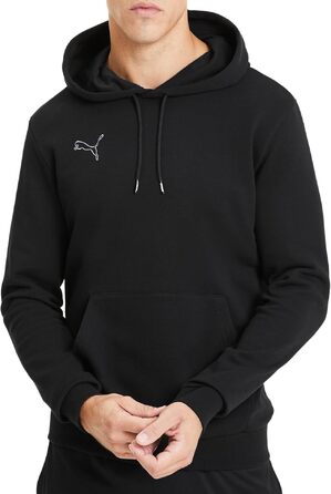 Чоловічий худі Puma (капюшон, розмір XXL) у чорному кольорі Puma Black