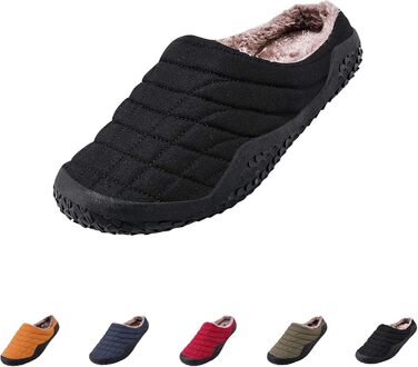 Чоловічі халапи з овечої шкури, теплі та зручні, розмір 42, чорні