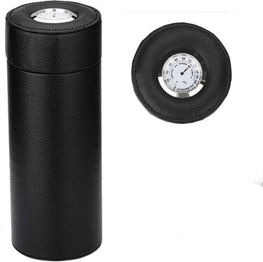 Сумка-гумодор для сигар з кедрової деревини, шкіряна, переносний, з гігрометром, зволожувач повітря, прямокутна