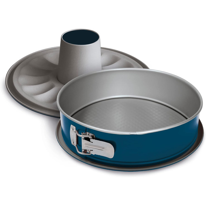 Форма для випічки Guardini Linie Xbake, 26 см, сталь з антипригарним покриттям, екологічна, сіро-блакитна