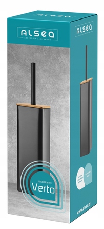 Підлоговий йоржик для унітаза Galicja, білий, матовий пластик