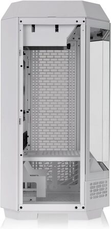 Корпус ПК Thermaltake The Tower 300 Snow (Білий) Micro Tower, Micro-ATX/mini-ITX, вертикальний дизайн, 3x Tempered Glass, 2x140mm PWM вентилятори, підтримка радіатора до 420mm, опціональний кріплення для стійки