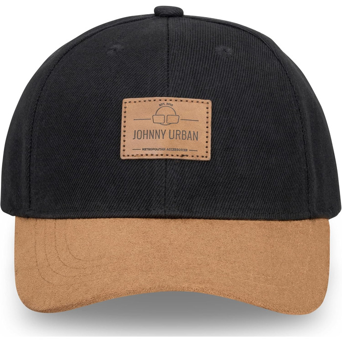 Кепка Johnny Urban Dean - стильна кепка-снуд для чоловіків та жінок, універсальний розмір, чорно-коричневий