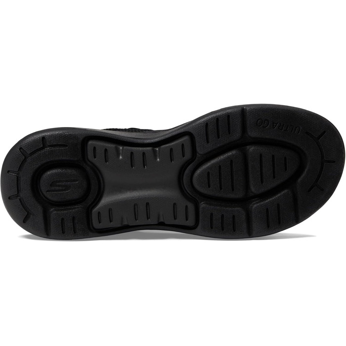 Сандалі жіночі Skechers Go Walk Arch Fit - Чорні текстильні, 38 EU