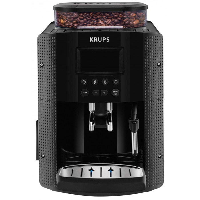 Автоматична кавомашина Krups EA8150, 1450 Вт, чорна