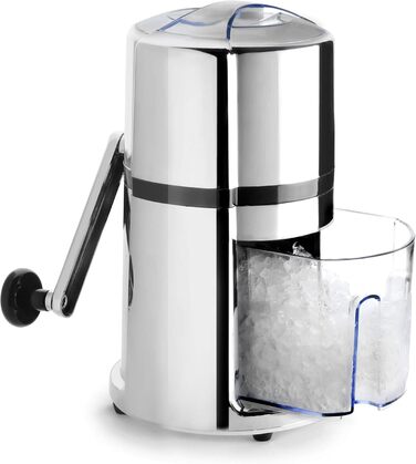 IBILI Ice Crusher, Stainless Steel, Silver/Black, 16 x 16 x 26 cm