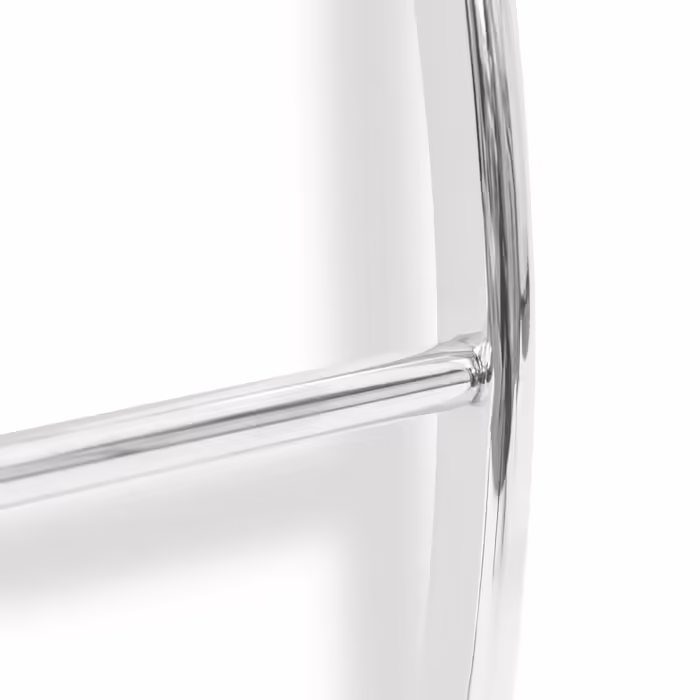 Relaxdays Wall Towel Rack, Steel, 5 Bars