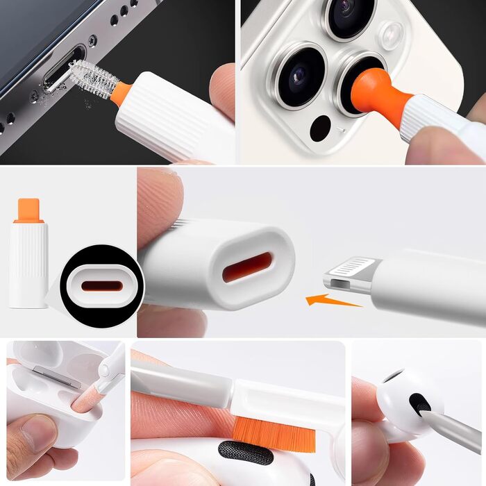 Набір для чищення клавіатури та гаджетів 25 в 1: клавіатура, телефон, камера