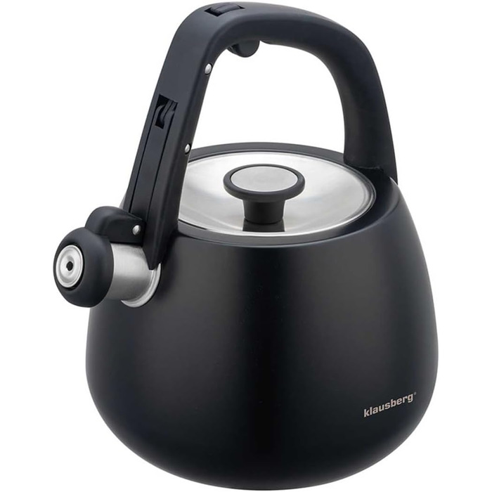 Чайник сталевий 2.5L Induktion (Чорний)