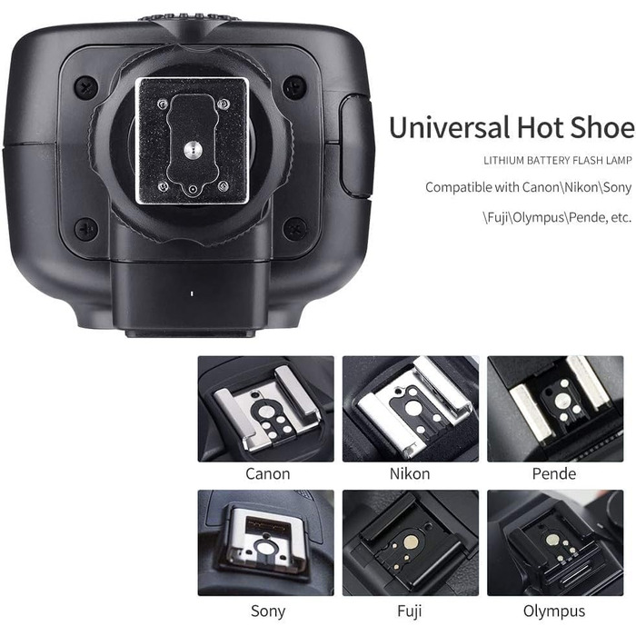 Спалахувач Godox TT600 2.4G для Canon, Nikon, Pentax, Olympus, Fujifilm, Panasonic, Pentax камер