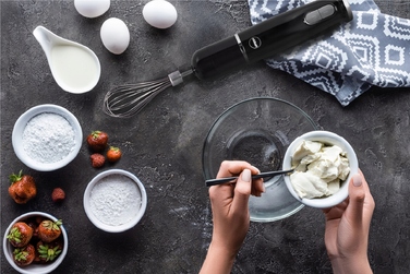 Мультифункціональний занурювальний блендер-подрібнювач, набір-міксер Eldom BL240, чорний