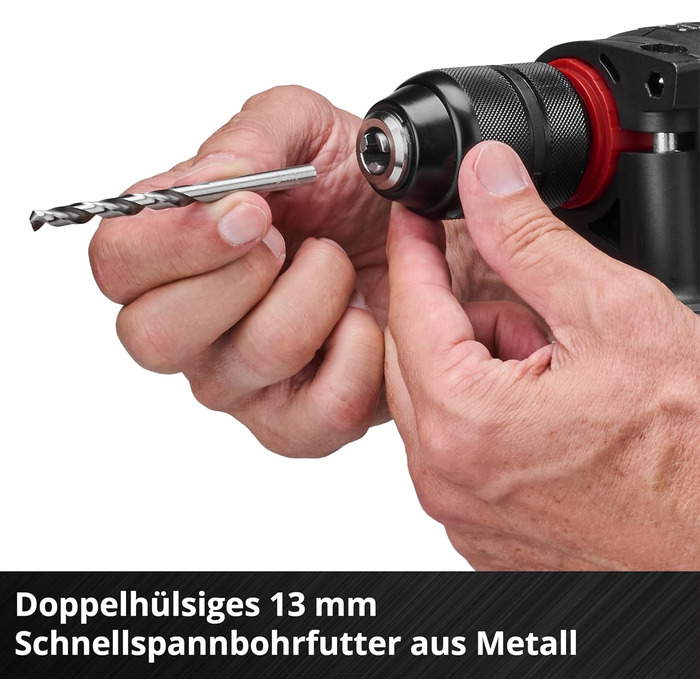 Акумуляторний ударний дриль Einhell TE-ID 18 Li-Solo Power X-Change (18 В, Li-Ion, 13 мм, без акумулятора та зарядного пристрою)