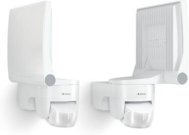 Steinel LED Floodlight XLED Home 2 S white, fully swiveling, 13.7 W, 180° With motion sensor, 10 m range, 1550 lm