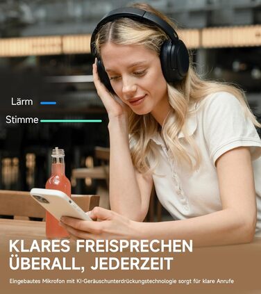 Навушники Edifier W800BT Pro Hybrid ANC Bluetooth 5.4 Over-Ear Чорні - Бездротові, з Шумозаглушенням, Hi-Res Audio, 45 год. роботи, Швидка зарядка, Складні