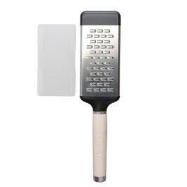 Терка двостороння KitchenAid Almond Creme, нержавіюча сталь, середня ячінка – для сиру, овочів, горіхів