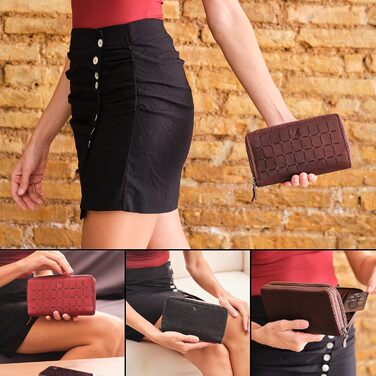 Lavalen® Women's Wallet Large - Leather - Large Women's Wallet - Large Women's Wallet RFID - Large Women's Wallet - Women's Wallet - Women's Leather Wallet - Women's Gift