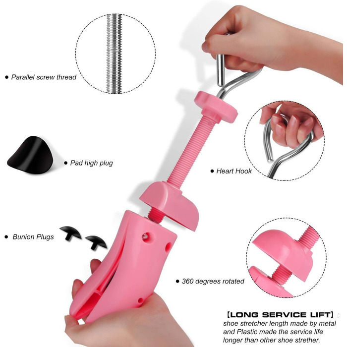 Valentoria Shoe Stretcher for Kids - Fits 7-15 Year Old Children, 2-Way Stretcher for Length and Width - Gifts for Kids