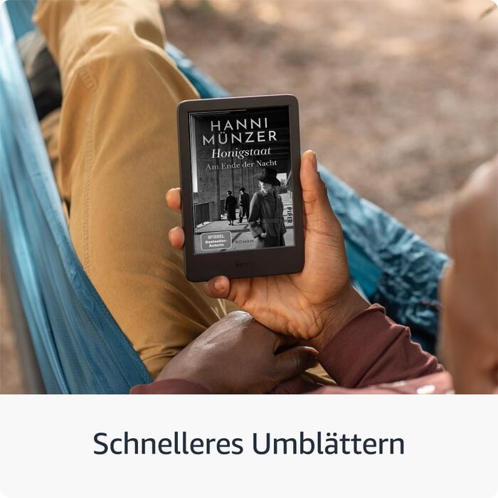 Amazon Kindle 16GB – електронна книга з рекламою, чорного кольору