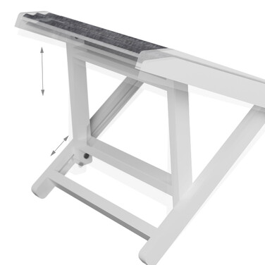 Relaxdays Adjustable Height Dog Ramp