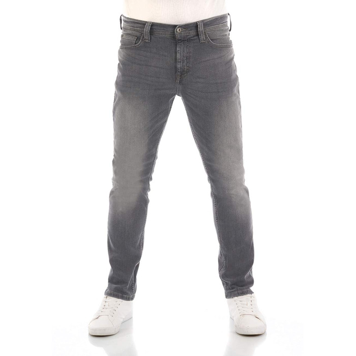 Джинси чоловічі Mustang Vegas Slim Fit Stretch Denim Сірі (30-44W / 32-34L)