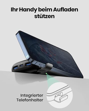 Power Bank INIU 10000mAh з швидкою зарядкою 22.5W, USB-C, PD3.0, QC4.0 - для iPhone, Samsung, iPad та інших пристроїв