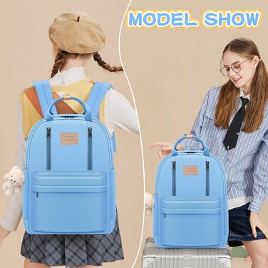 GAXOS Сумка-рюкзак для школи: стильний рюкзак для жінок та дівчат, білий, у корейському стилі