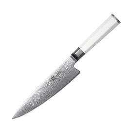 Японський кухонний ніж MITSUMOTO SAKARI Gyuto 20 см, порошковий сталь VG-Pro, біла ручка