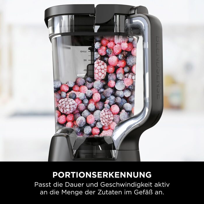Ninja 2-in-1 Detect Power Mixer Pro with Jug & Single Serve Cups - 1200W, Black & Copper