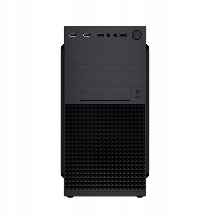 Корпус для офісного комп'ютера Gembird Fornax K300 microATX Mini-ITX, чорний