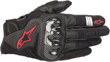 Мотоциклетні рукавички Alpinestars SMX-1 Air V2 чорні/червоні, розмір L