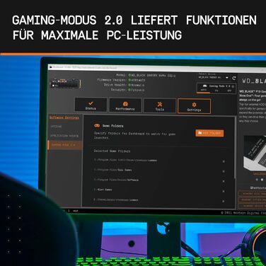 SSD накопичувач WD_BLACK SN850X 8TB PCIe Gen4 з радіатором - ігровий SSD, 7300 МБ/с читання, 6300 МБ/с запис