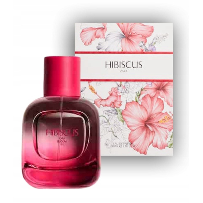 Туалетна вода ZARA Hibiscus (фруктова), 90 мл