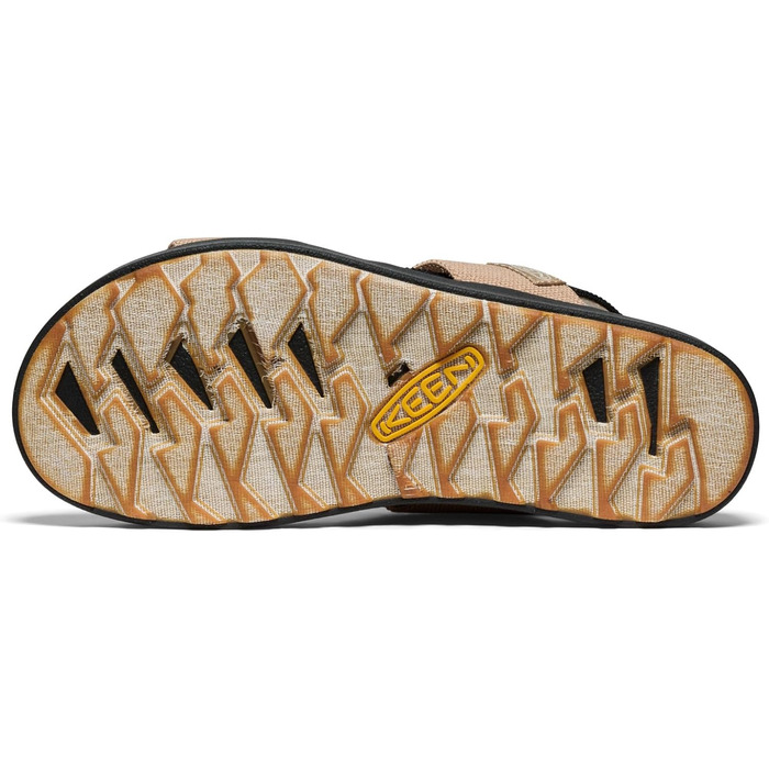 Жіночі сандалі Keen ELLE BACKSTRAP (38.5 EU, широка колодка, колір: кукурудзяний чорний)