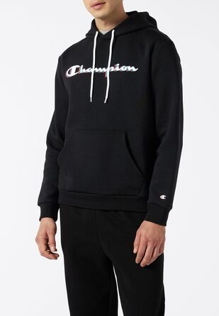 Champion чоловічий світшот з капюшоном Legacy Man Big Logo, чорний (KK001)