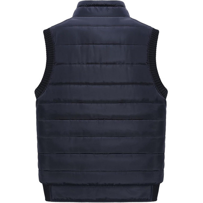 Чоловіча флісова жилетка з багатьма кишенями для риболовлі та активного відпочинку, тепла та зручна (3XL, темно-синій)