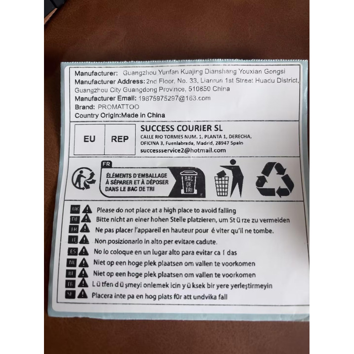 Офісний килимок для столу XXL з екошкіри Steingrau 80x40 см: Нековзний, водостійкий, для офісу та дому