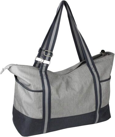 J.JONES - XXL Leisure Bag - Sports Bag - Beach Bag - Women's Shopper with Zipper