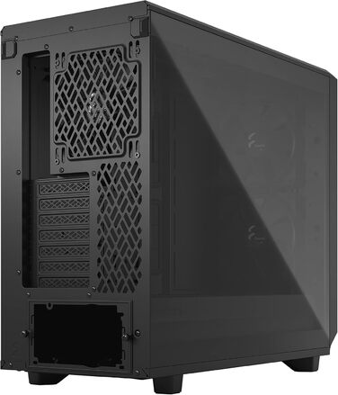 Корпус ПК Fractal Design Meshify 2 Lite White з прозорою панеллю з темпурованого скла, ATX, FD-C-MEL2A-04 (Чорний)